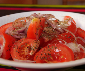 Ensalada a la Chilena - Recetas navideñas
