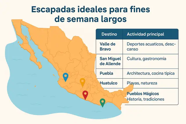fines de semana largo en mexico 2