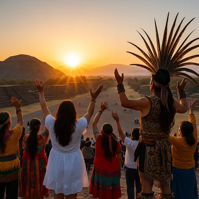 Summer solstice in Mexico 2025