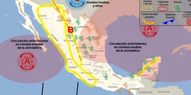 clima mexico julio 1