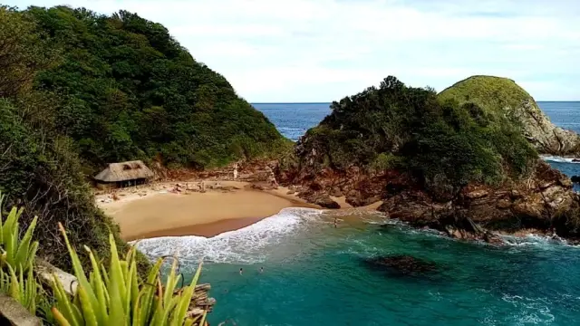 Couverture de vacances d'été au Mexique