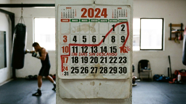calendario de pared de México con los meses de mayo a septiembre resaltados, mostrando el tramo más largo del año sin descanso obligatorio