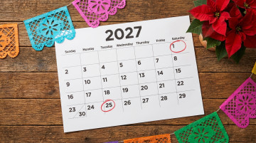Días festivos 2027: el 1 de mayo y el 25 de diciembre caen en sábado, una coincidencia del calendario que pocos notan