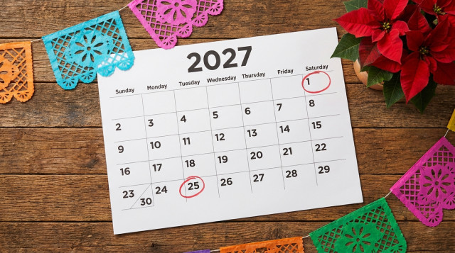 Días festivos 2027: el 1 de mayo y el 25 de diciembre caen en sábado, una coincidencia del calendario que pocos notan