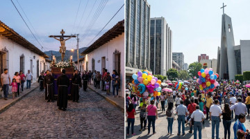 Semana Santa en la ciudad y en el pueblo: qué cambia del Jueves Santo al Domingo de Resurrección según dónde la vivas