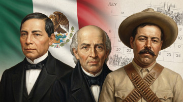 Efemérides de julio en México y los acontecimientos históricos más importantes que se conmemoran en el calendario nacional