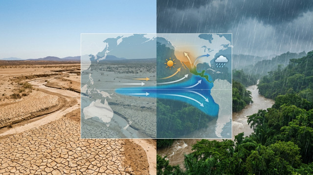 Qué es el fenómeno de La Niña y cómo afectará el clima y las lluvias en las diferentes regiones de México