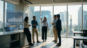 Impacto de la inteligencia artificial en el mercado laboral de México y las habilidades más valoradas