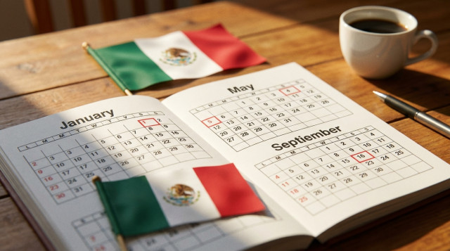 Cuántas veces cayeron 1 de enero, 5 de mayo y 16 de septiembre en domingo: cifras y patrones del calendario mexicano