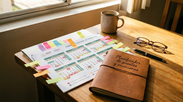 Planificador de puentes y vacaciones: guía para organizar fines de semana largos con el calendario escolar SEP