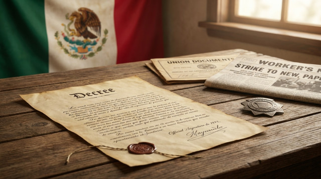 Cómo se oficializó el Día del Trabajo en México: el decreto y la polémica detrás