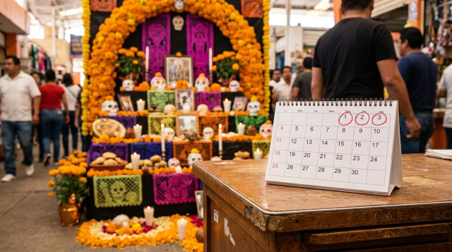 Megapuente de Día de Muertos: fechas de suspensión escolar y descanso laboral en noviembre