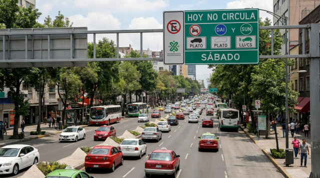Hoy No Circula sabatino: Qué autos descansan este 13 de junio en la CDMX y Edomex