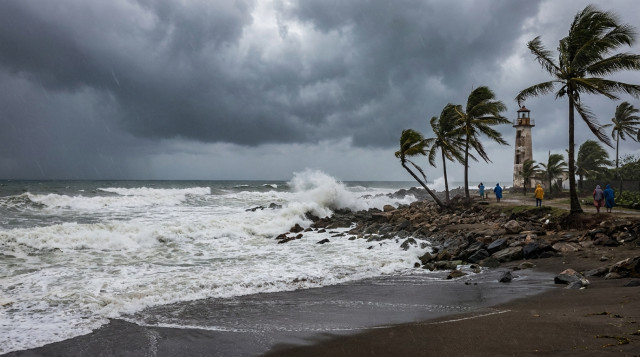 Temporal de lluvias y posible ciclon tropical amenazan las costas del Pacifico mexicano esta semana