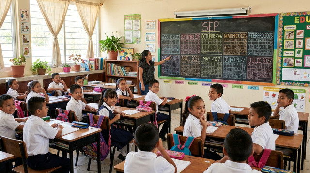 Calendario escolar SEP 2026-2027: Conoce las fechas de inicio de clases, vacaciones y puentes oficiales
