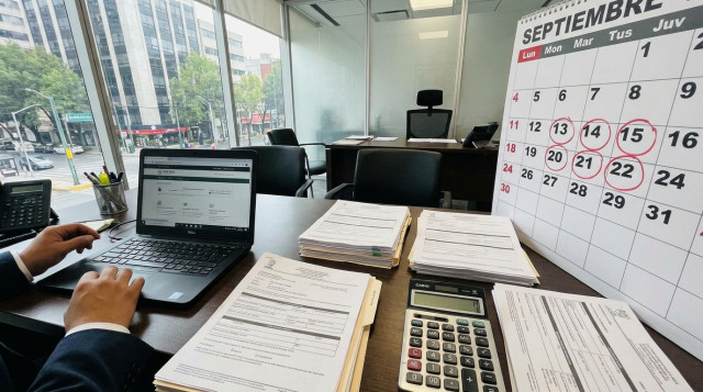 Calendario fiscal del SAT: Fechas límite y plazos de obligaciones tributarias en septiembre