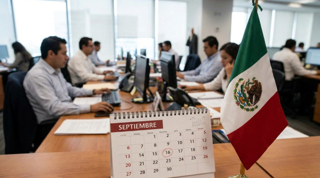 Pago triple por trabajar el 16 de septiembre: Cómo aplica el descanso oficial según la Ley Federal del Trabajo