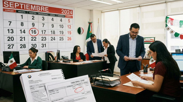 Pago triple por trabajar el 16 de septiembre: qué establece la Ley Federal del Trabajo para el descanso obligatorio