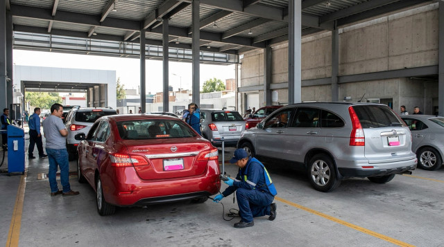 Verificación vehicular: calendario y plazos límite de septiembre para engomado rosa y rojo en CDMX y Edomex