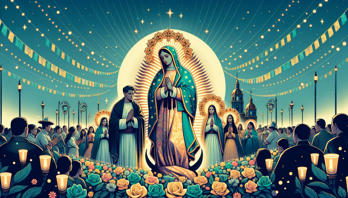 Día de la Virgen de Guadalupe 1973 en Mexico