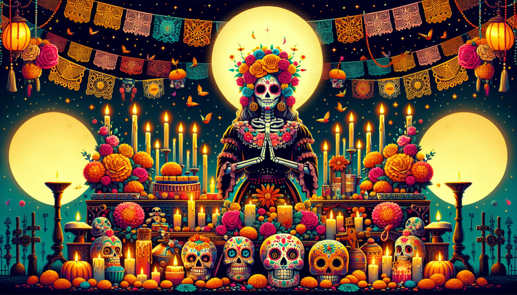 Día de los Muertos 1973 en Mexico